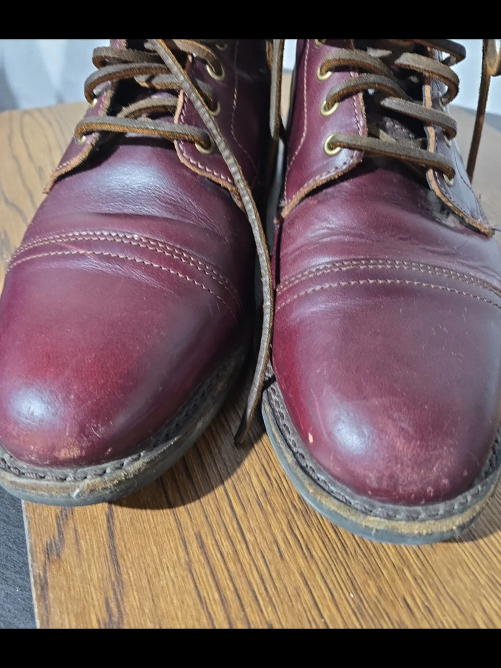 Thursday Vanguard Men's Boots 11.5D Burgundy